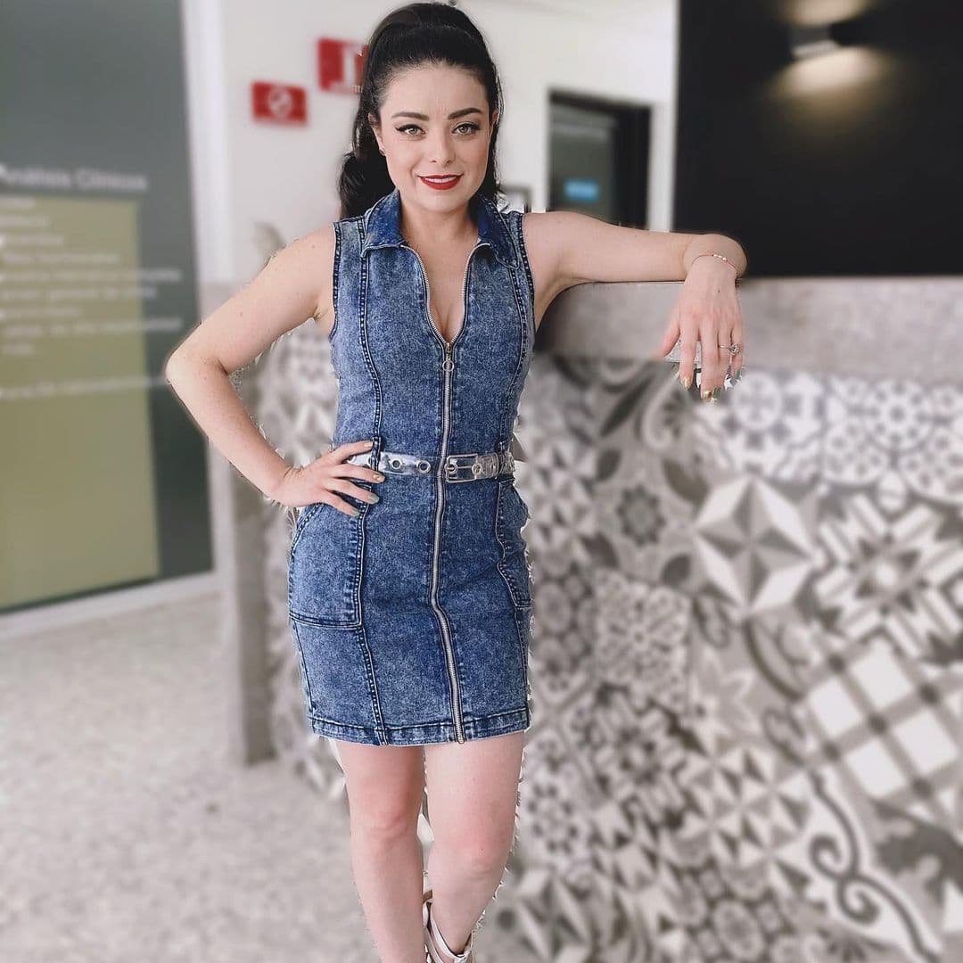 En este ejercicio expresó el amor que se tiene y agradeció por lo mucho que ha hecho por ella durante sus 36 años de vida.