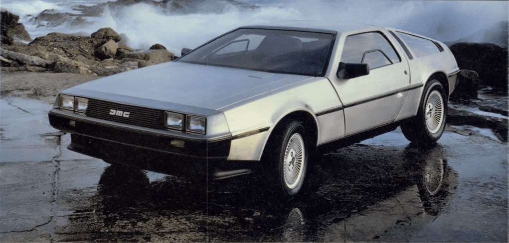 La carrocería en acero inoxidable luce tan impactante hoy como en 1981