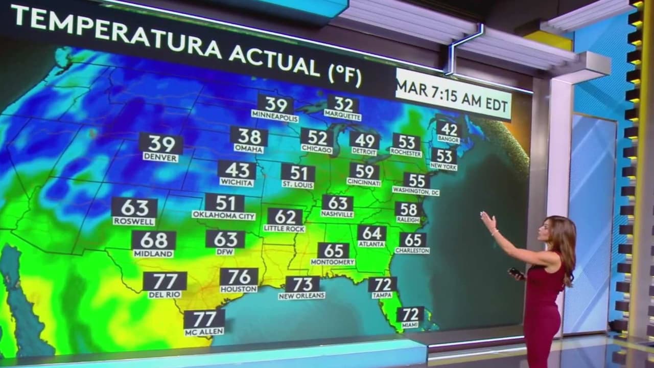 Clima hoy en Estados Unidos, miércoles 29 de abril 2026: Tormentas continúan, pero comienza la calma