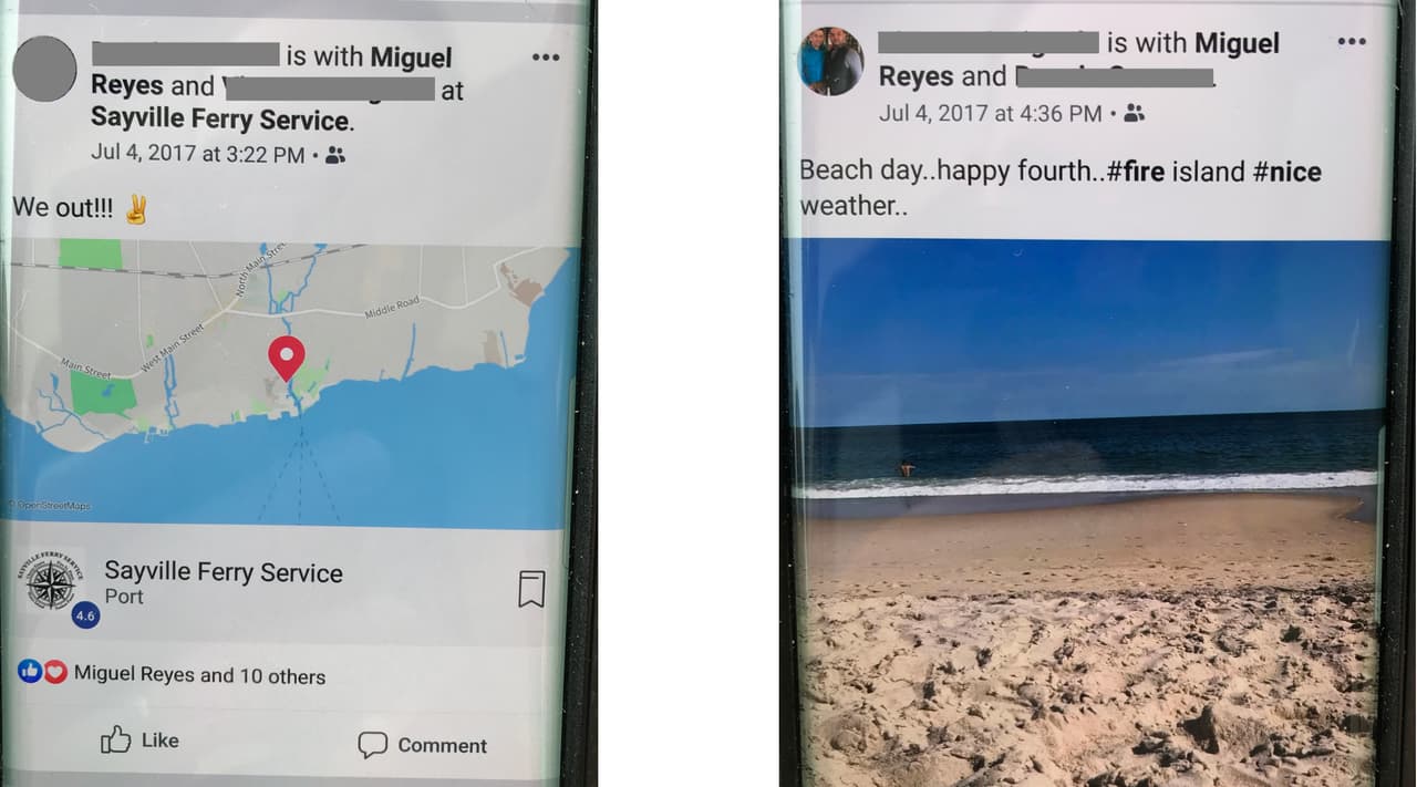 Univision 41 Investiga obtained these private Facebook posts made by Miguel Cutignola under his maiden name, Miguel Reyes.