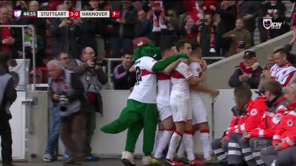 ¡GOOOL! Ozan Kabak anota para VfB Stuttgart