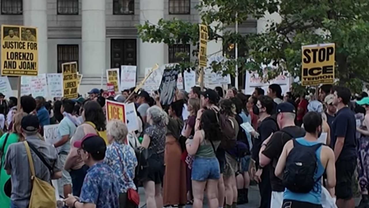 "Queremos que eso pare": protestas en Foley Square por muertes de inmigrantes a manos de ICE