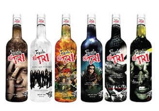 Se aventó con seis diseños diferentes que se quedó como un producto para coleccionistas y seguidores de la agrupación.