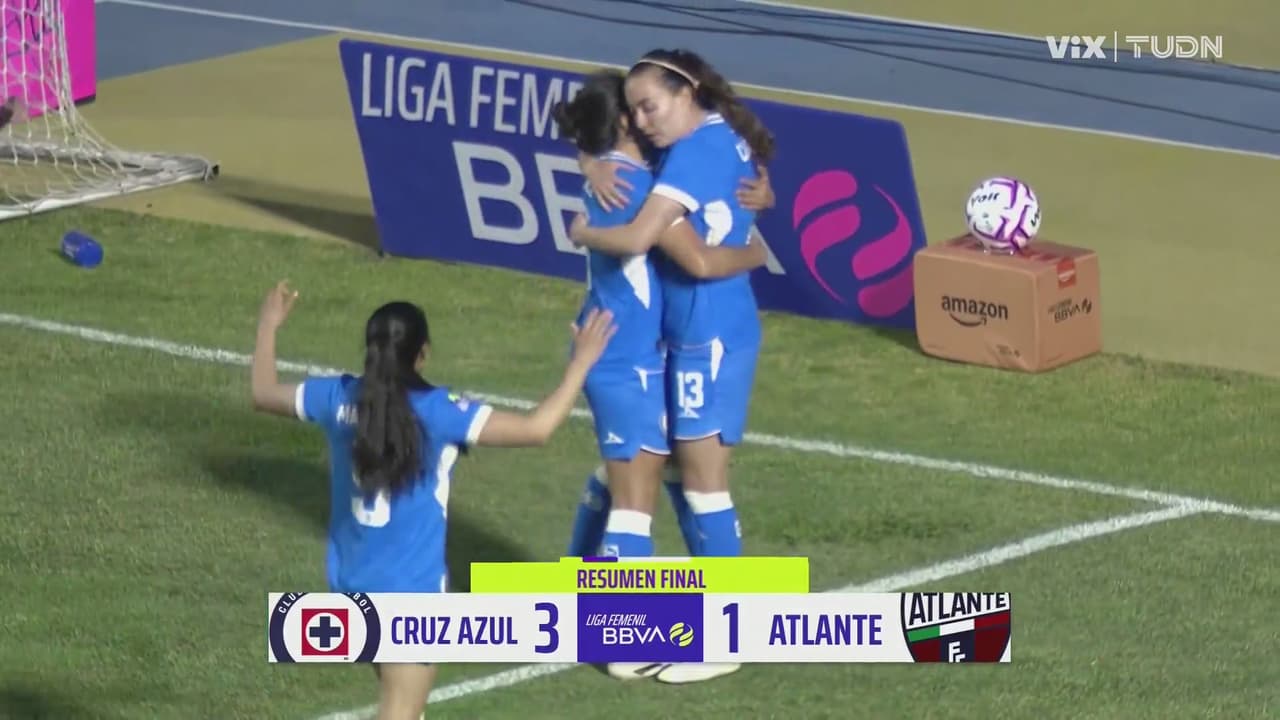 Resumen | Cruz Azul regresa a la senda del triunfo en Liga Femenil