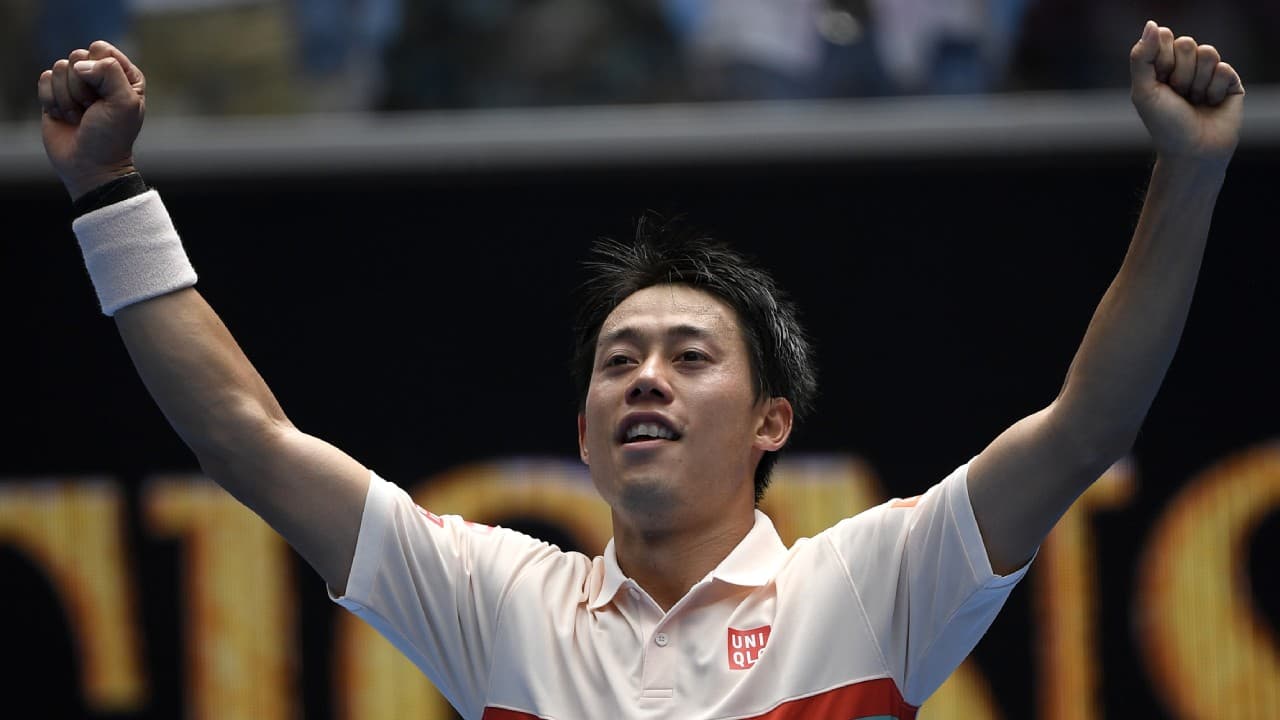 Kei Nishikori ya está en la tercera ronda del Abierto de Australia.