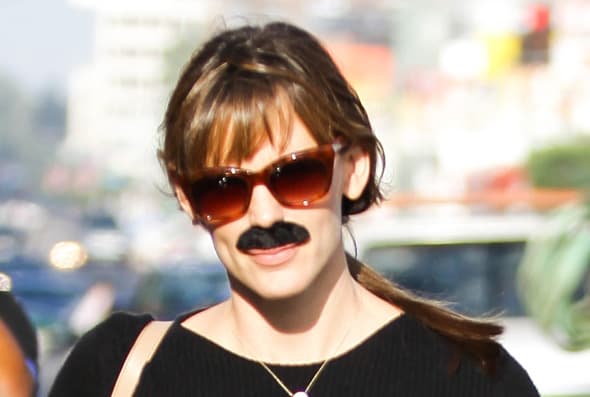 Jennifer Garner, muy bigotona.
