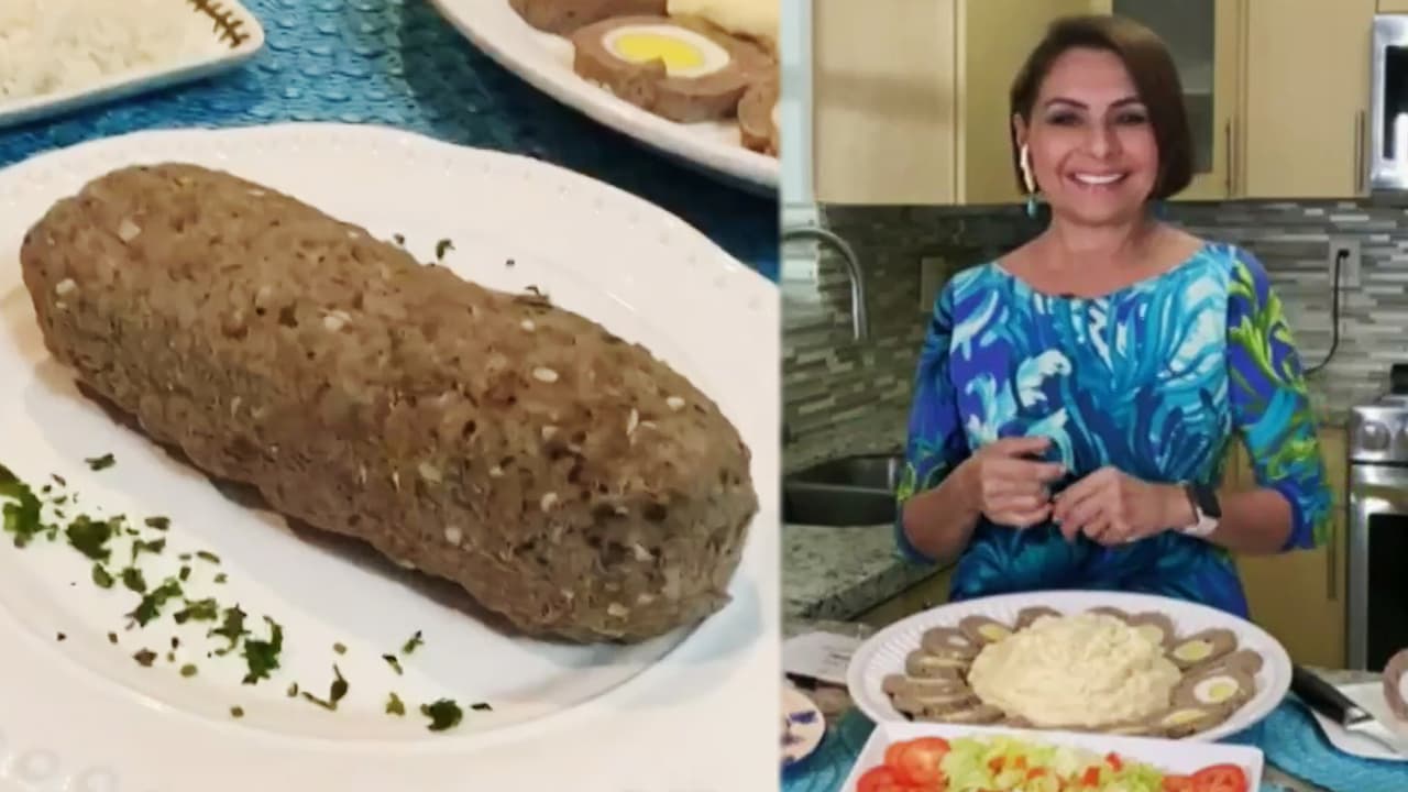 María Antonieta Collins nos preparó un platillo tan delicioso como creativo: 
<a href="https://www.univision.com/shows/despierta-america/picadillo-o-hamburguesas-no-sorprende-a-tu-familia-con-esta-receta-de-albondigon-barrigon-video">albondigón barrigón</a>, una forma de usar la carne molida en una receta en la que no invertirás más de 12 dolaritos.