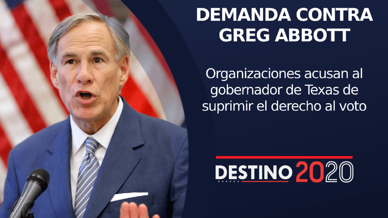 Abbott limita las opciones para el voto a distancia en Texas, donde casi un tercio de los electores son latinos