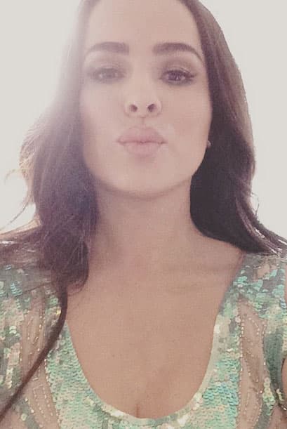 En algunas entrevistas, García dijo que era un honor para ella compartir el escenario con Galilea Montijo.