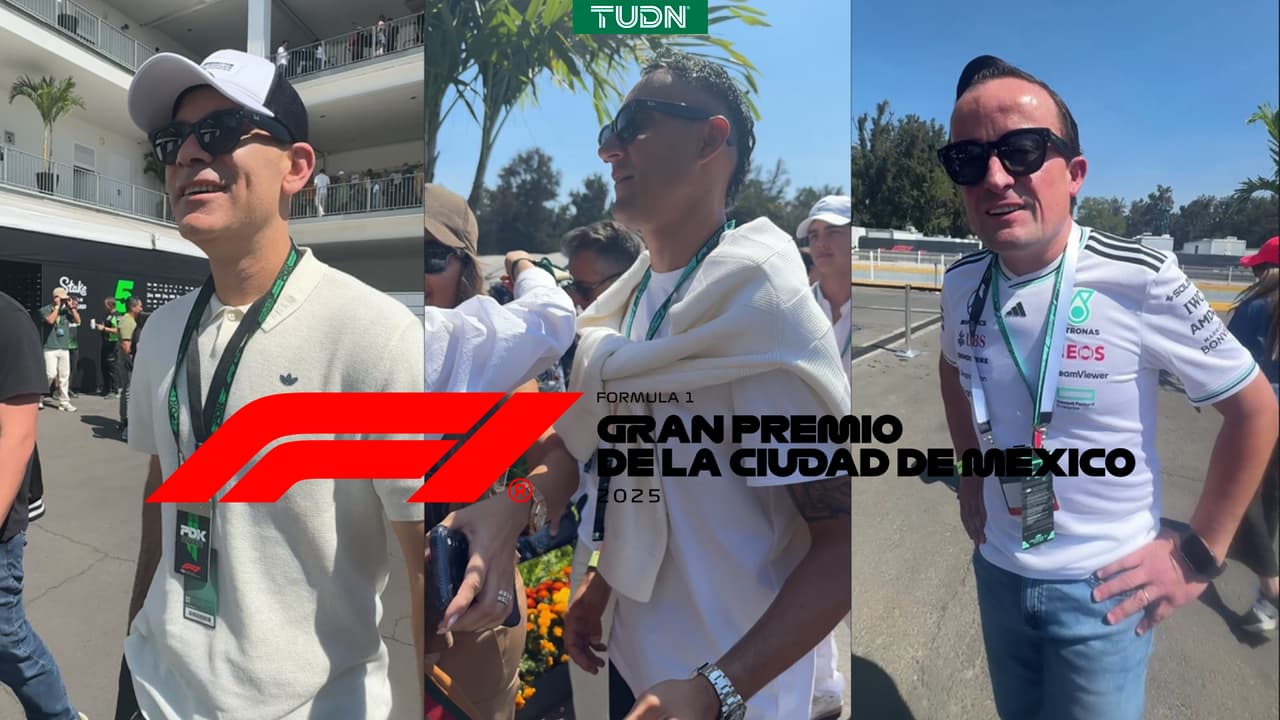 ¡La Liga MX se hace presente en el GP de México con todo y favoritos!