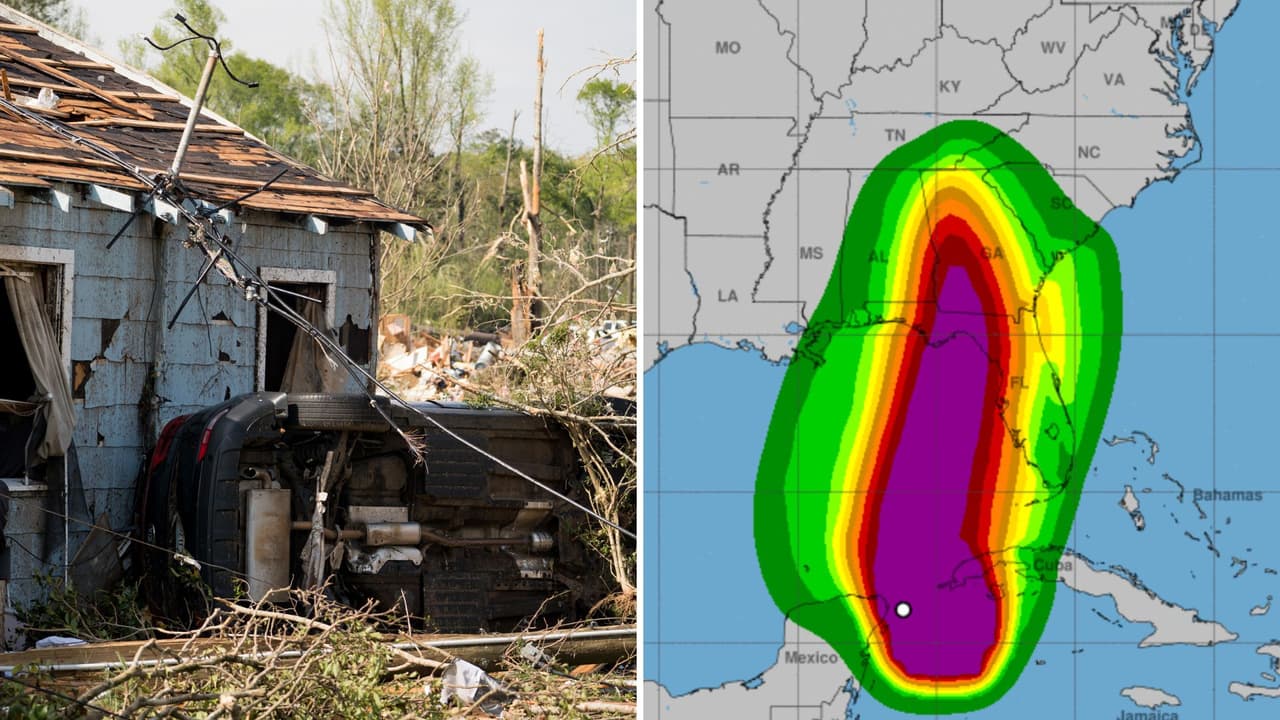 Cómo salir con vida de un tornado provocado por los vientos de un huracán
