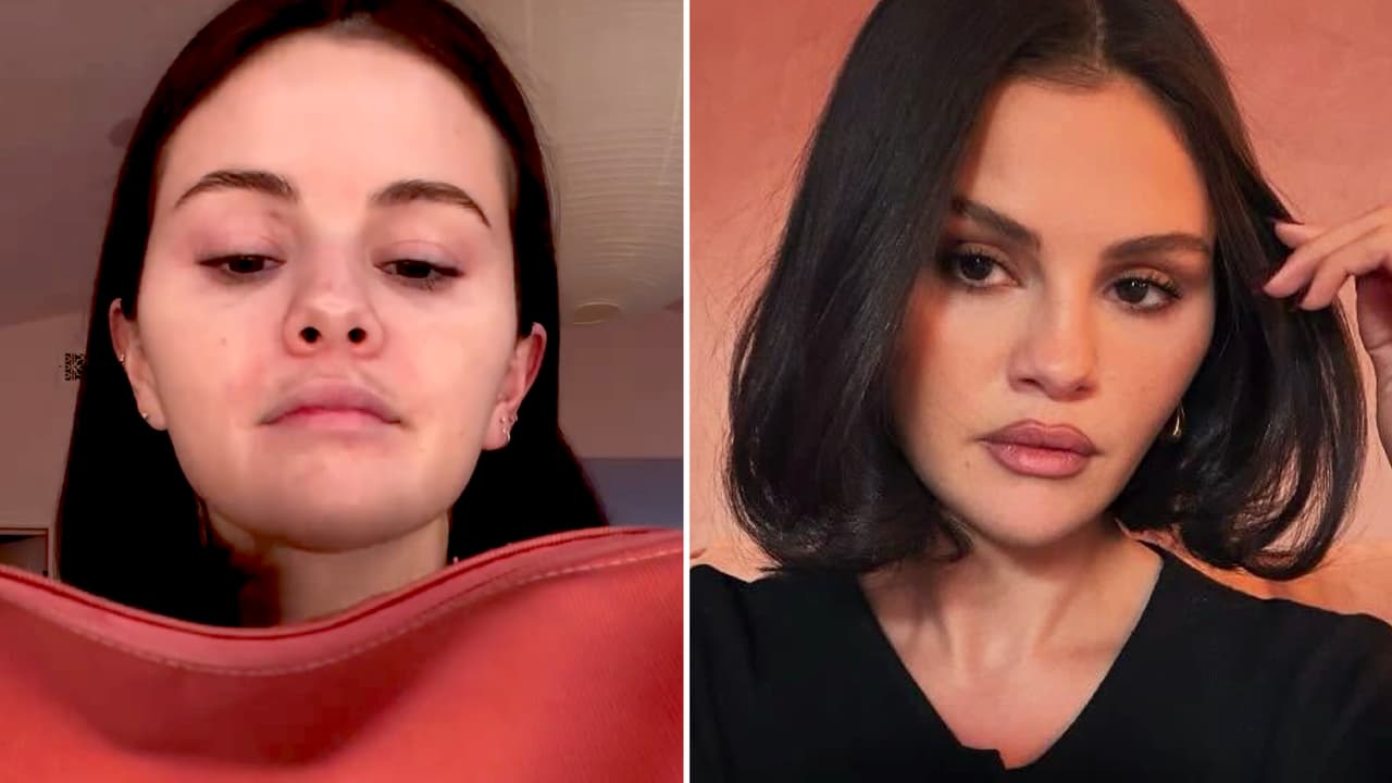 Selena Gómez reacciona cuando le preguntan sobre su “bigote”: “Esa soy yo” y lo muestra