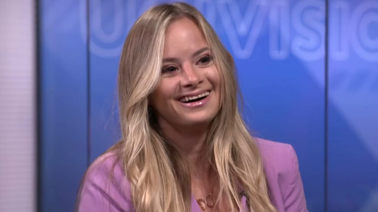 La modelo con síndrome de Down Sofía Jirau llegó "sin miedos" a debutar como reportera de Despierta América