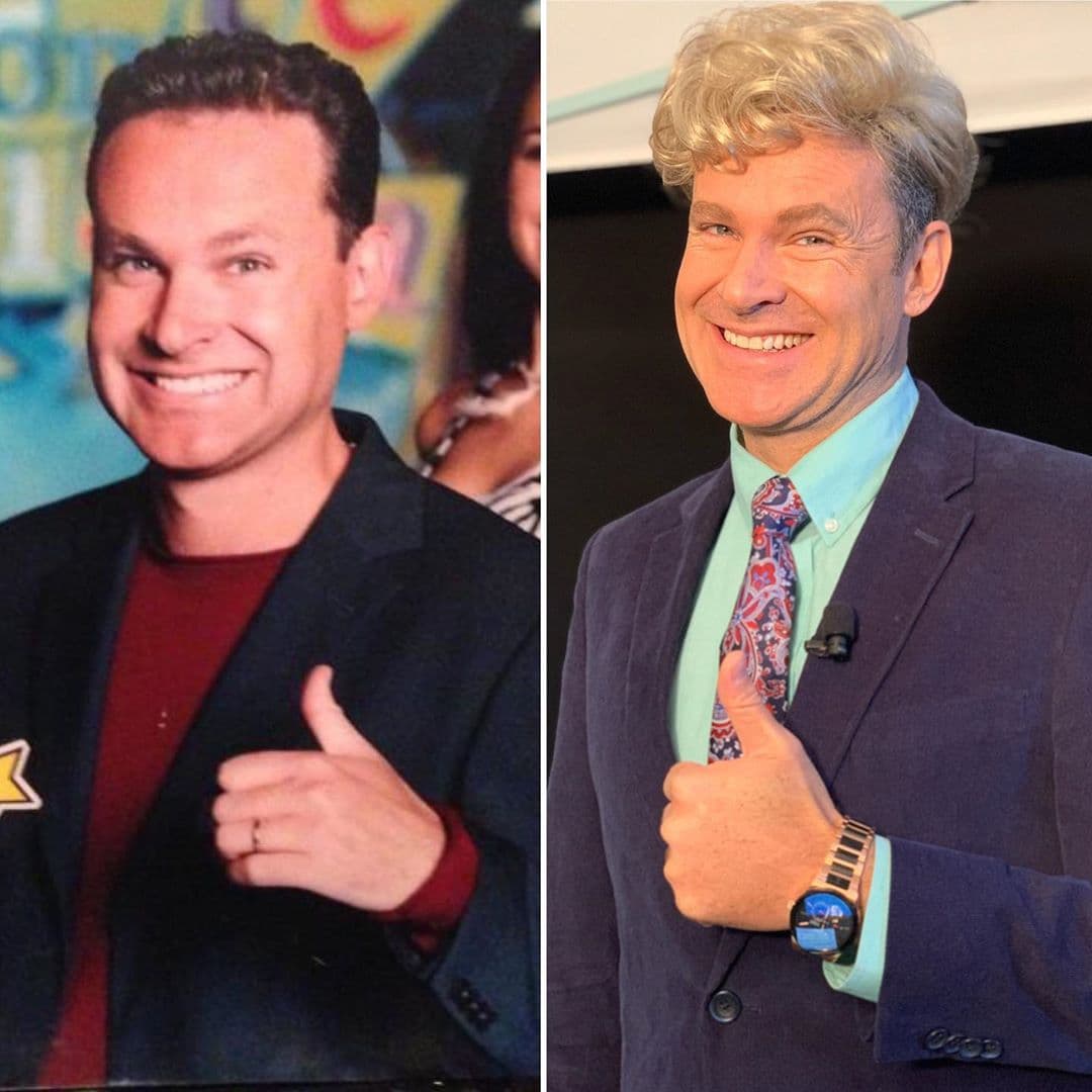 Hace 25 años Alan Tacher lucía con un poco más de cabello pero tenía el mismo buen ánimo y sentido del humor.