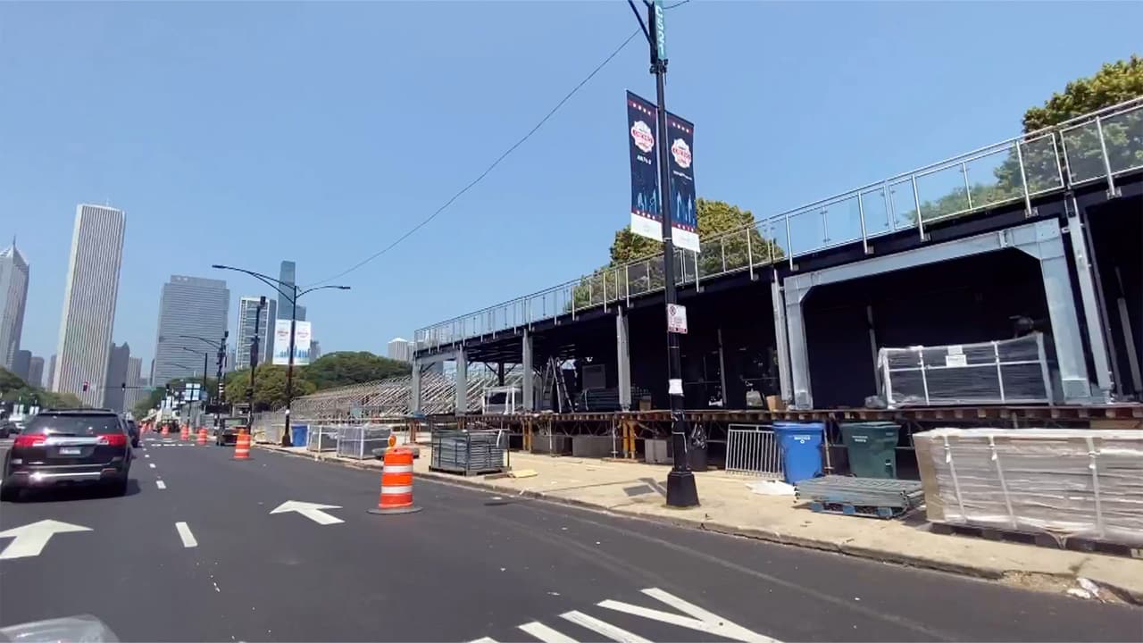 Cierres viales en Chicago por la carrera de NASCAR en Grant Park