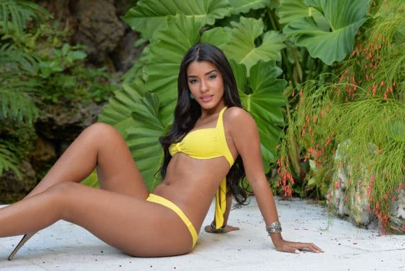 Ella es el ejemplo perfecto de belleza natural.