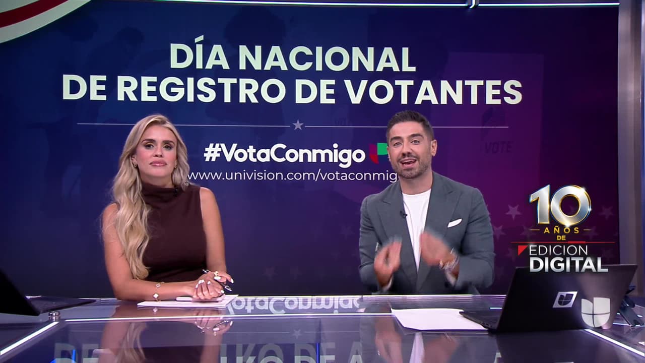 Cristian Ávila habla sobre la importancia del Día Nacional de Registro de Votantes