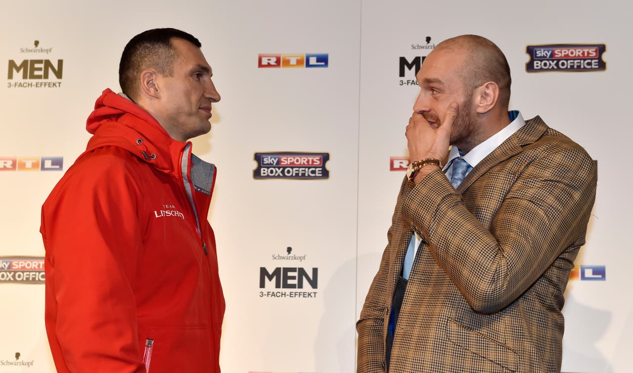 Wladimir Klitschko y Tyson Fury dieron última conferencia de prensa