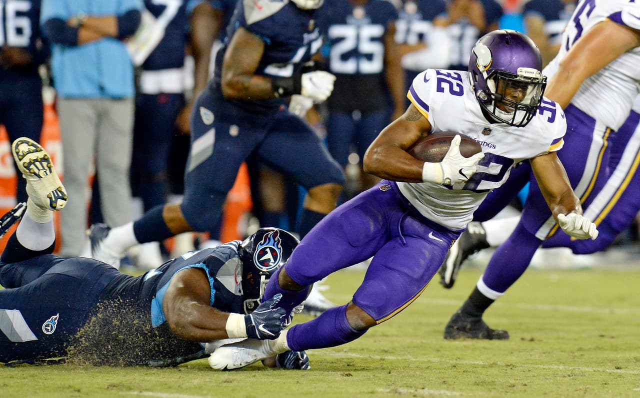 <b>Vikings 13-3 Titans</b>. Minnesota y Tennessee tuvieron la clara consigna de mantener a sus estrellas listas para la temporada regular en un duelo de defensivas, sin mucho qué contar en casa.