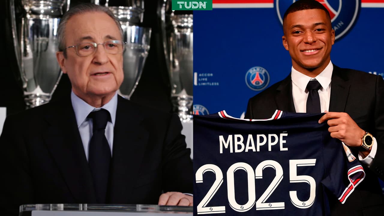 Florentino Pérez niega traición de Mbappé, pero ya no lo ve en el Real Madrid