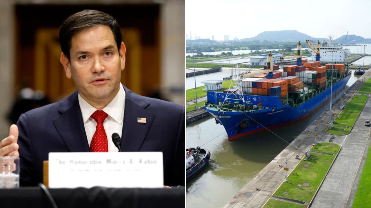Marco Rubio llega a Panamá en medio de la tensión por el Canal: es su primera gira por Latinoamérica