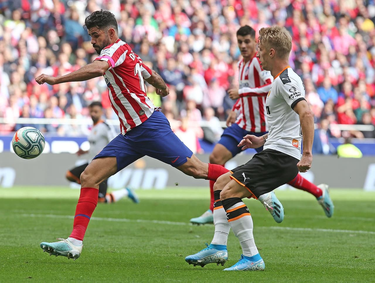 Héctor Herrera no tuvo actividad en el empate de Atlético de Madrid vs Valencia.