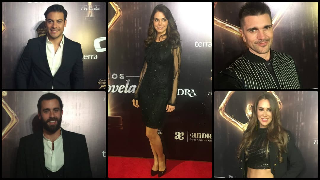 Las estrellas llegaron a la cena de nominados de Premios TVyNovelas 2017