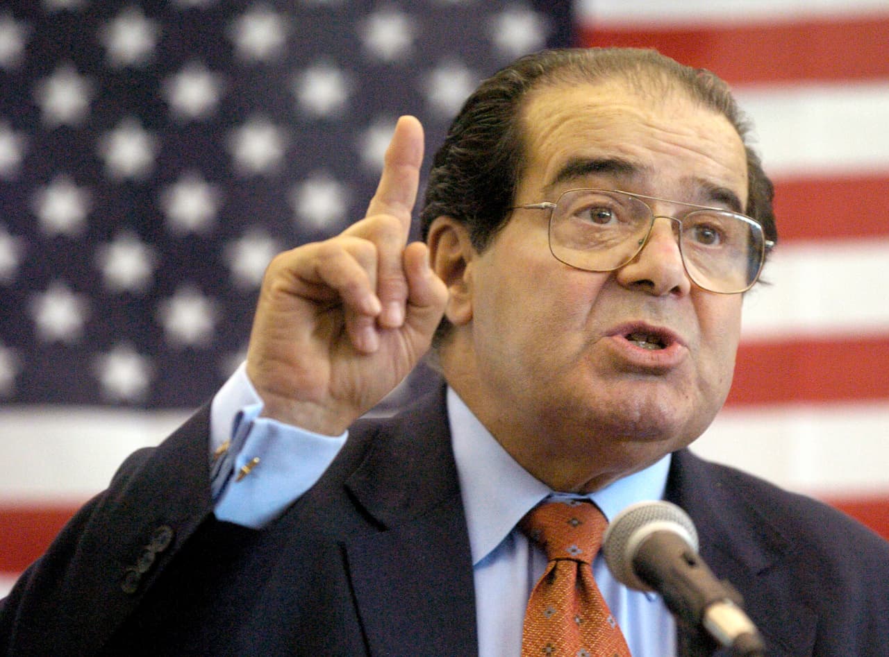 Antonin Scalia magistrado fallecido de la Corte Suprema
