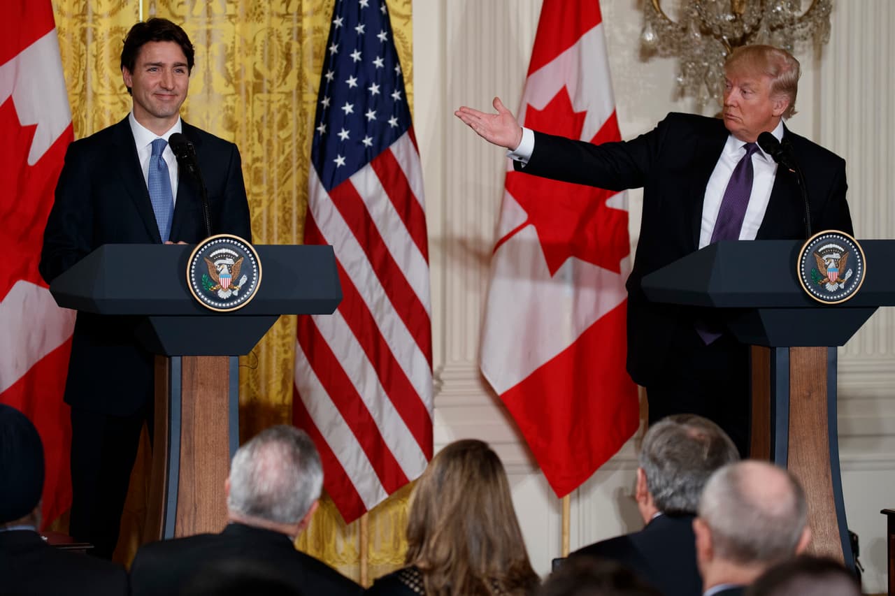 Trump reactiva viejo conflicto comercial con Canadá al imponer aranceles a la madera