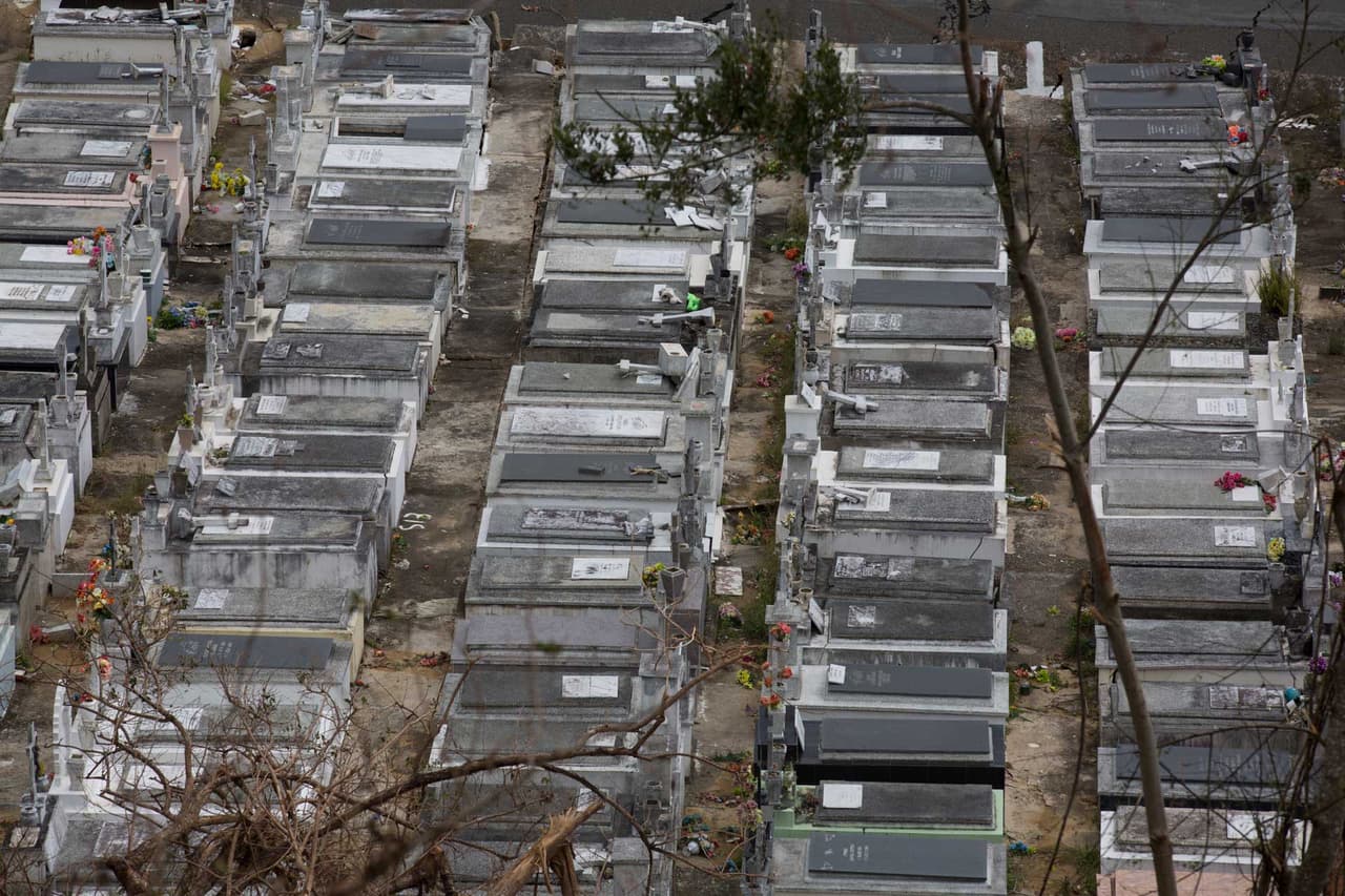 Cementerio en Puerto Rico