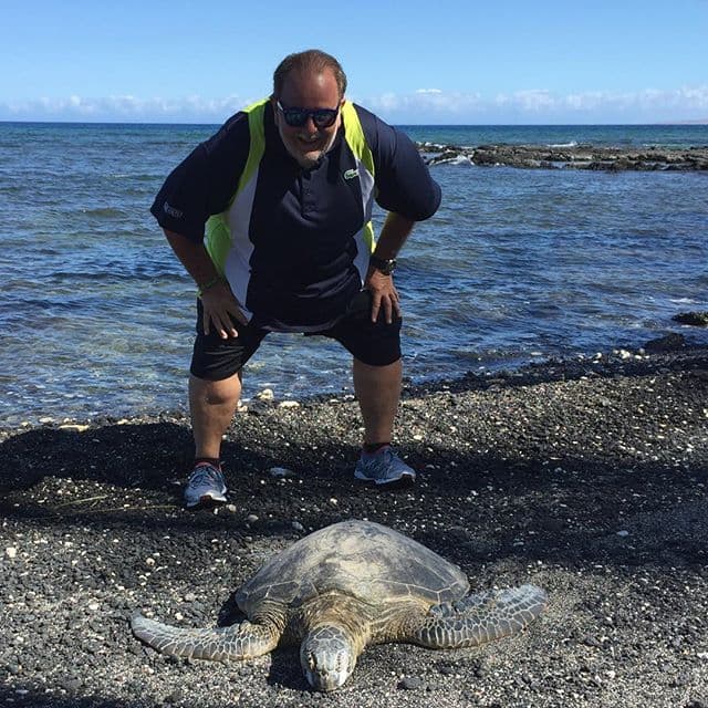 La naturaleza y todos los animales son algo que fascina al Gordo.