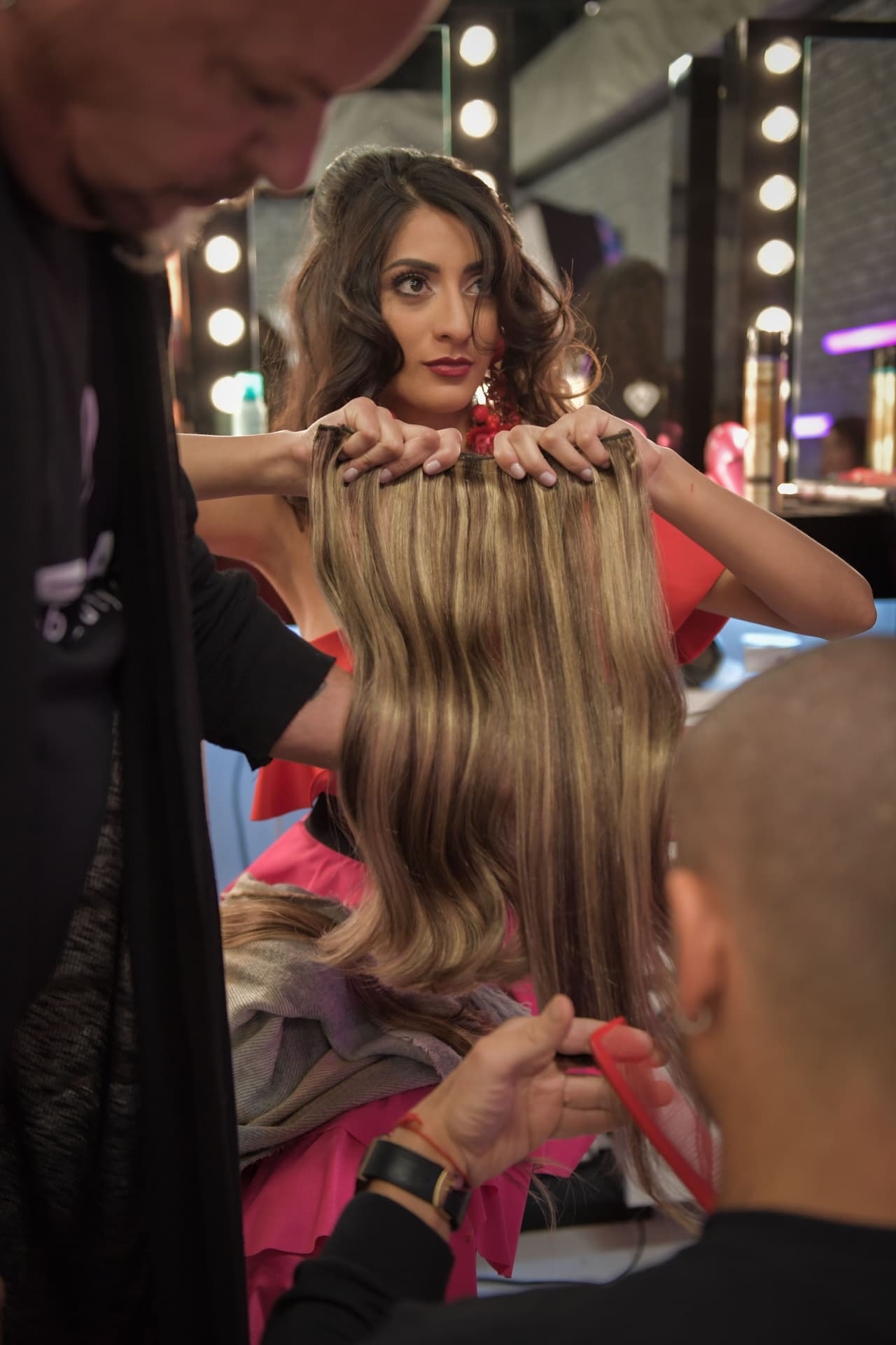 Las extensiones para el pelo, nuestras mejores amigas en los momentos más difíciles. ¿Verdad, Elvira?