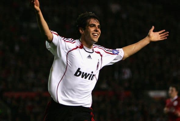 2007: MIlan volvió a tener al campeón de goleo, pero esta vez fue el brasileño Kaká, que hizo 10 tantos.