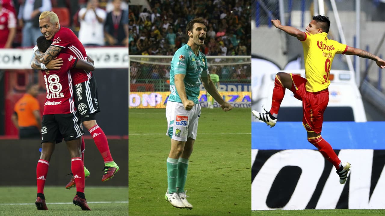 El fútbol mexicano tiene artilleros de diferentes países con los que el torneo local se hace uno de los más competitivos de todo el continente.