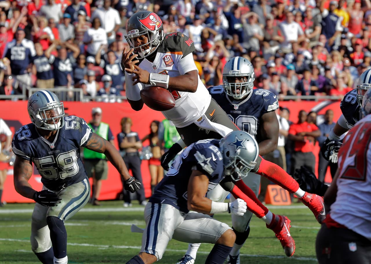 Buccaneers 10-6 Cowboys: Dallas en el precipicio, Tampa le gana