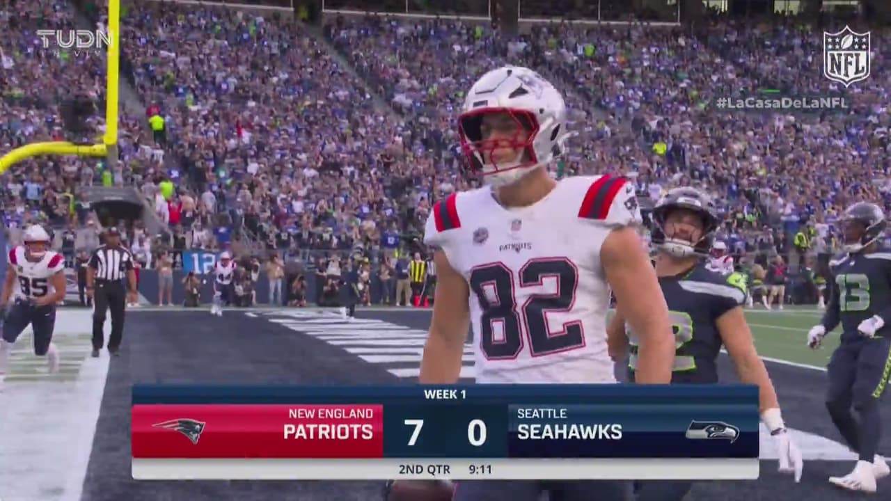 ¡El primer touchdown de la temporda! Pase de Maye a Raridon