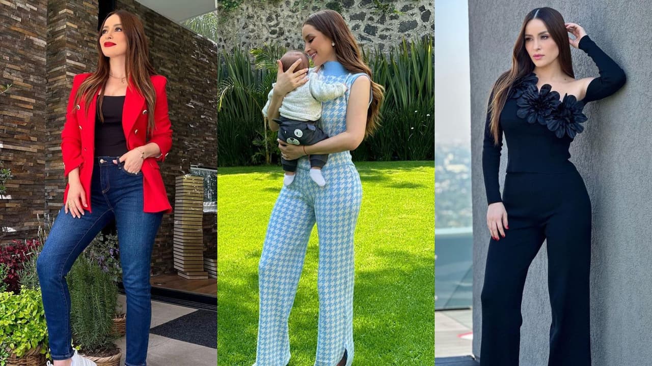 Cynthia Rodríguez disfruta de la moda.