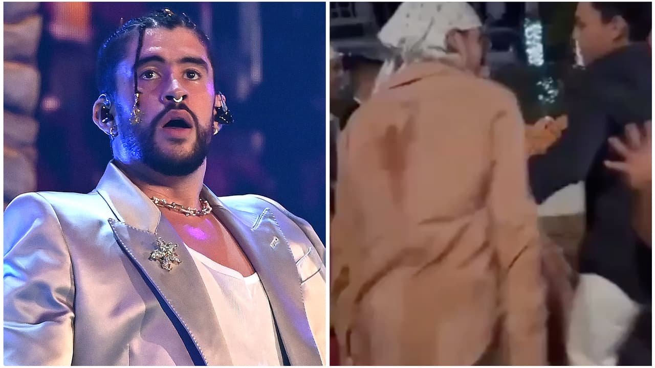 Bad Bunny estalla contra una fan y le avienta su celular: "Respeten mi espacio"