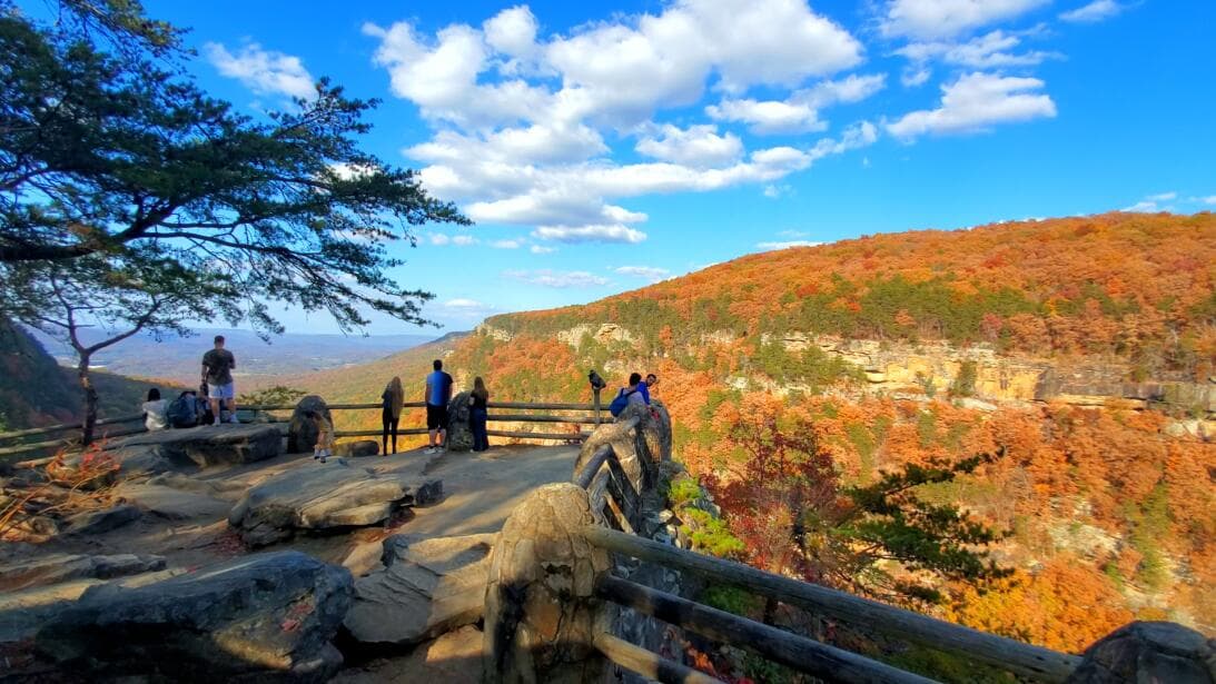 Ubicado a unas 120 millas en auto al noroeste de Atlanta, este es uno de los parques estatales más grandes y pintorescos de Georgia.