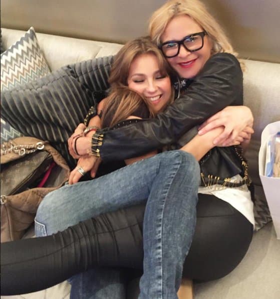 Entre el grupo de celebridades para las que trabaja, sin duda, Thalía es una de sus favoritas.