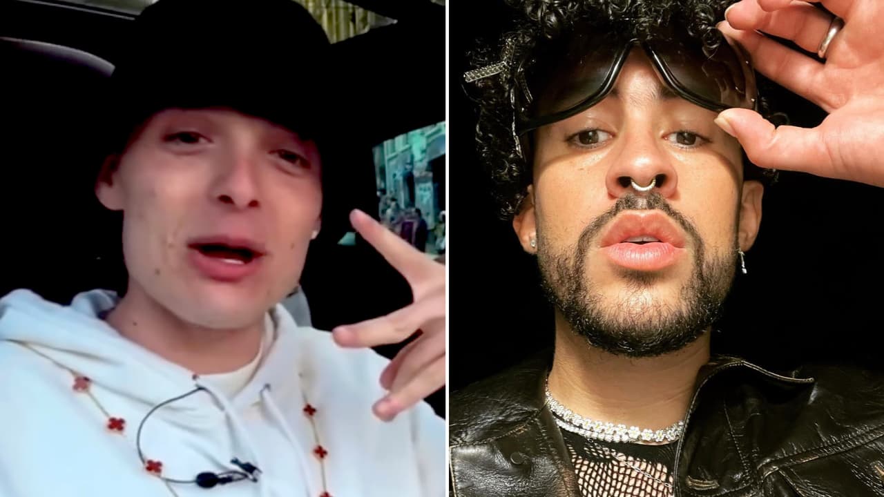 ¿Qué pasa entre Peso Pluma y Bad Bunny? El mexicano se disculpó con Benito