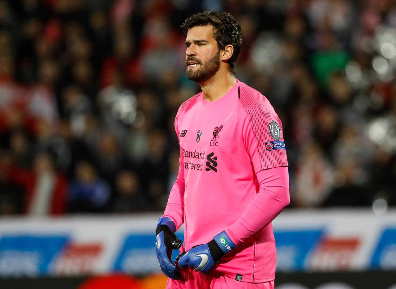 7. Alisson Becker (Liverpool F.C.) - 36 puntos