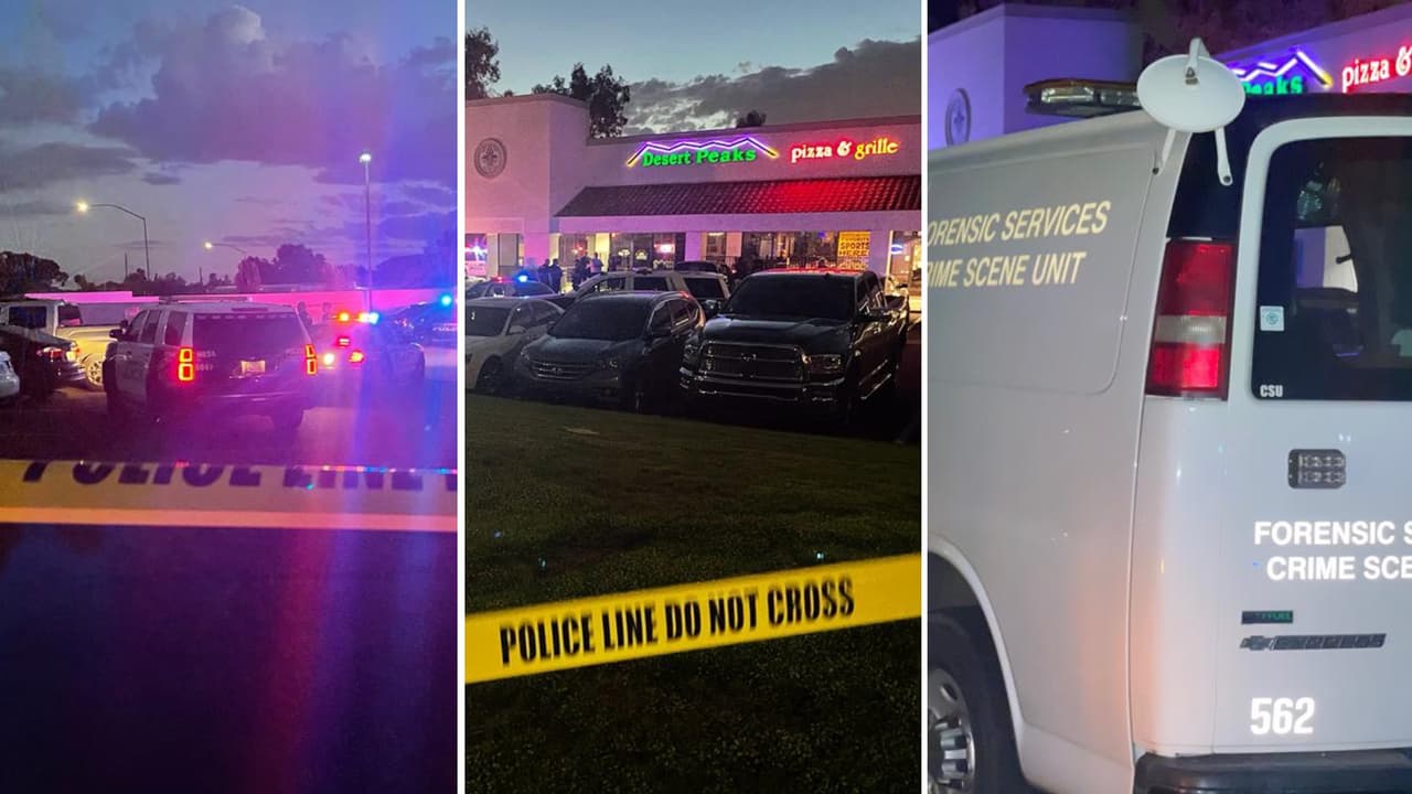 Lo que se sabe de un tiroteo en una pizzería en Mesa que dejó a una persona muerta y dos heridos