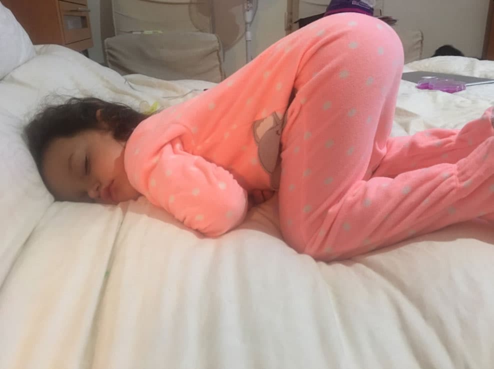 <a href="http://www.univision.com/programas/novelas/mira-como-ha-crecido-la-hija-de-lorena-rojas-fotos">Ahora Luciana tiene cuatro años</a> y es una niña muy sana y feliz.