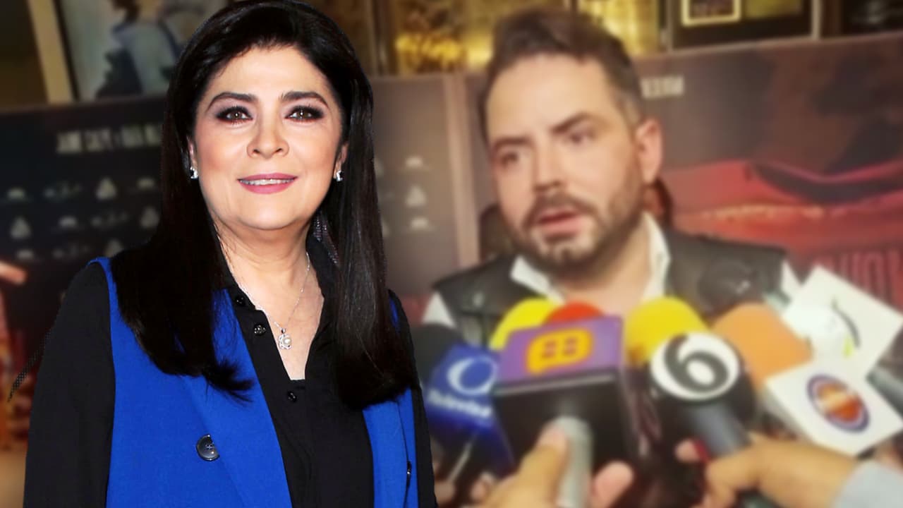 José Eduardo Derbez responde al deseo de Victoria Ruffo de no incluir a su papá si hiciera su bioserie
