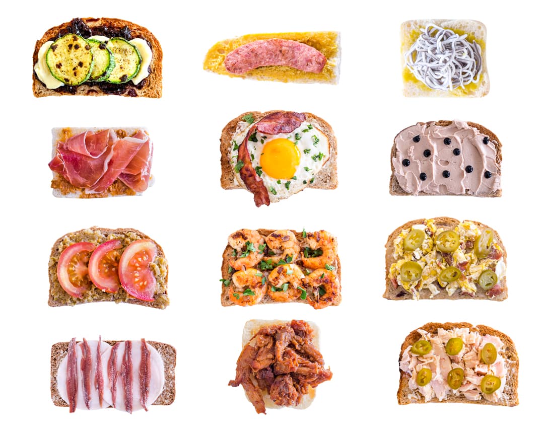 Proteínas, vegetales, ¡foie gras! Te presentamos doce giros de tuerca, y energía, a tu sándwich mañanero. Todo lo que necesitas para un verdadero #desayunodecampeones