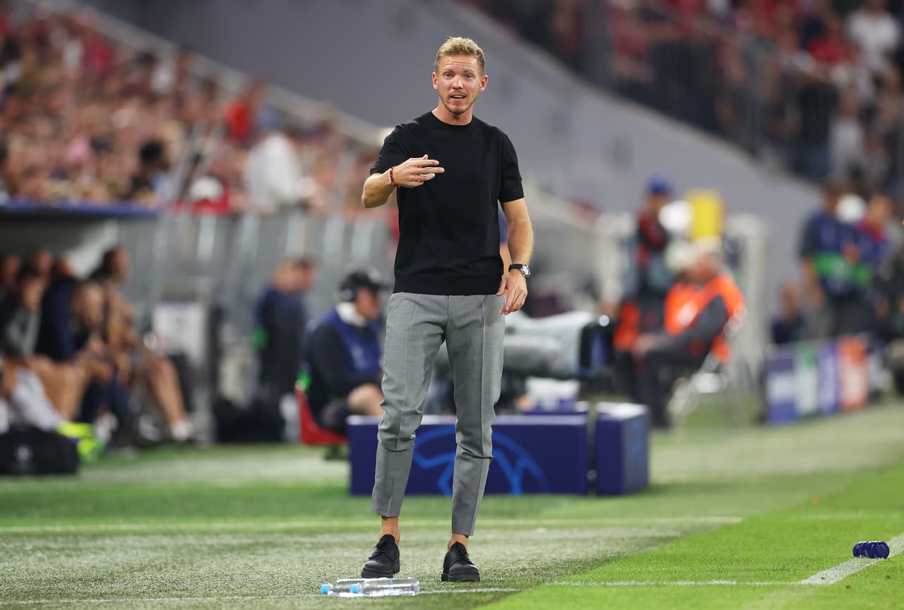 Bayern venció al Barcelona con los goles de Lucas Hernández y Leroy Sané, en el regreso de Robert Lewandowski a la Allianz Arena.