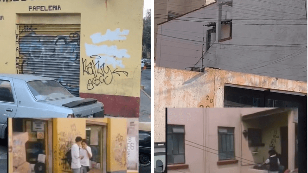 Papelería/ Casa de Miriam de 'Perfume de violetas'