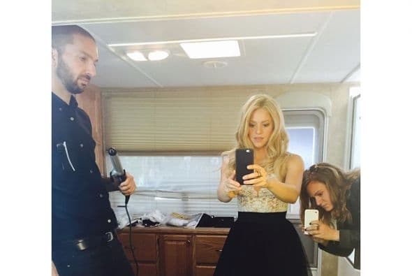 Lista para el trabajo.