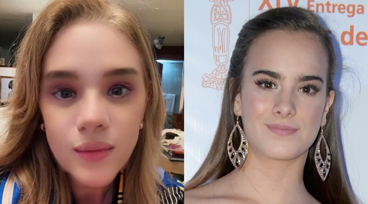 Erika Buenfil usó un filtro para lucir de 15 años y le dijeron que se parece a Gala Montes.